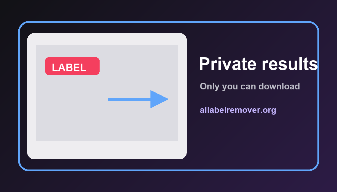 Your images stay private