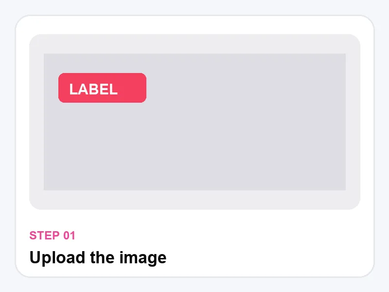 Upload one image